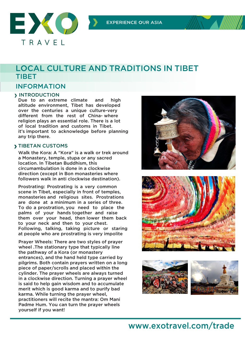 Local Culture and Traditions in Tibet Tibet
