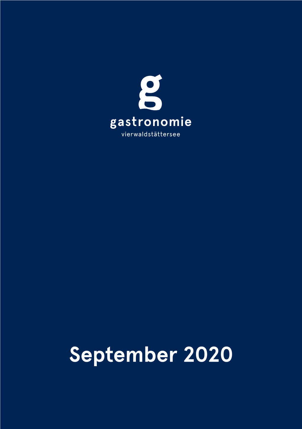 September 2020 Our Menu Recommendation Salads, Soups and Small Snacks