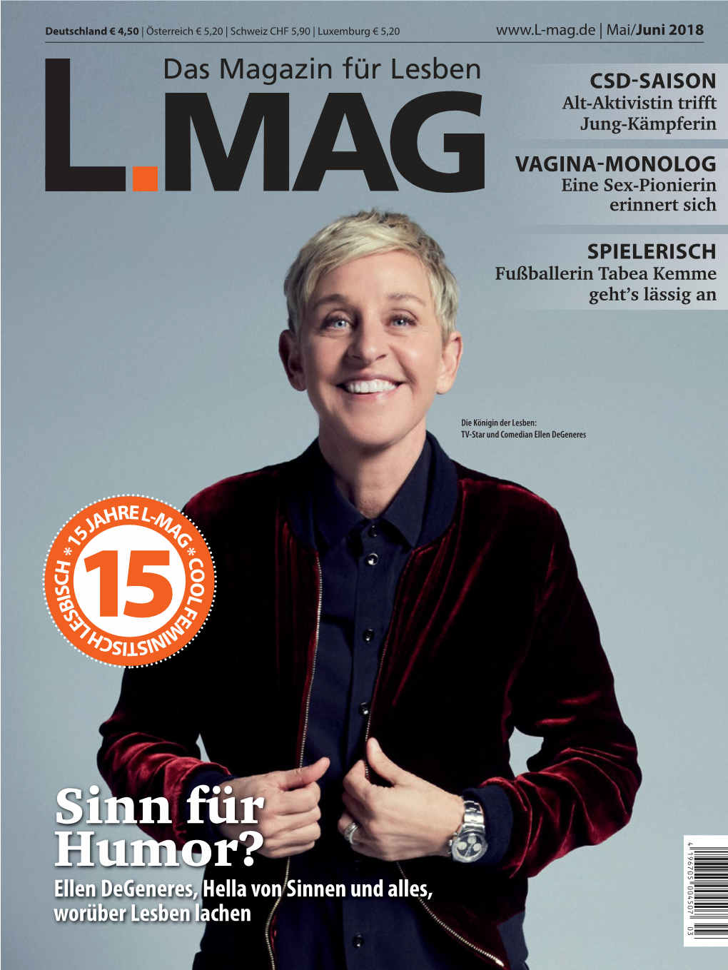 Sinn Für Humor? Ellen Degeneres, Hella Von Sinnen Und Alles, Worüber Lesben Lachen