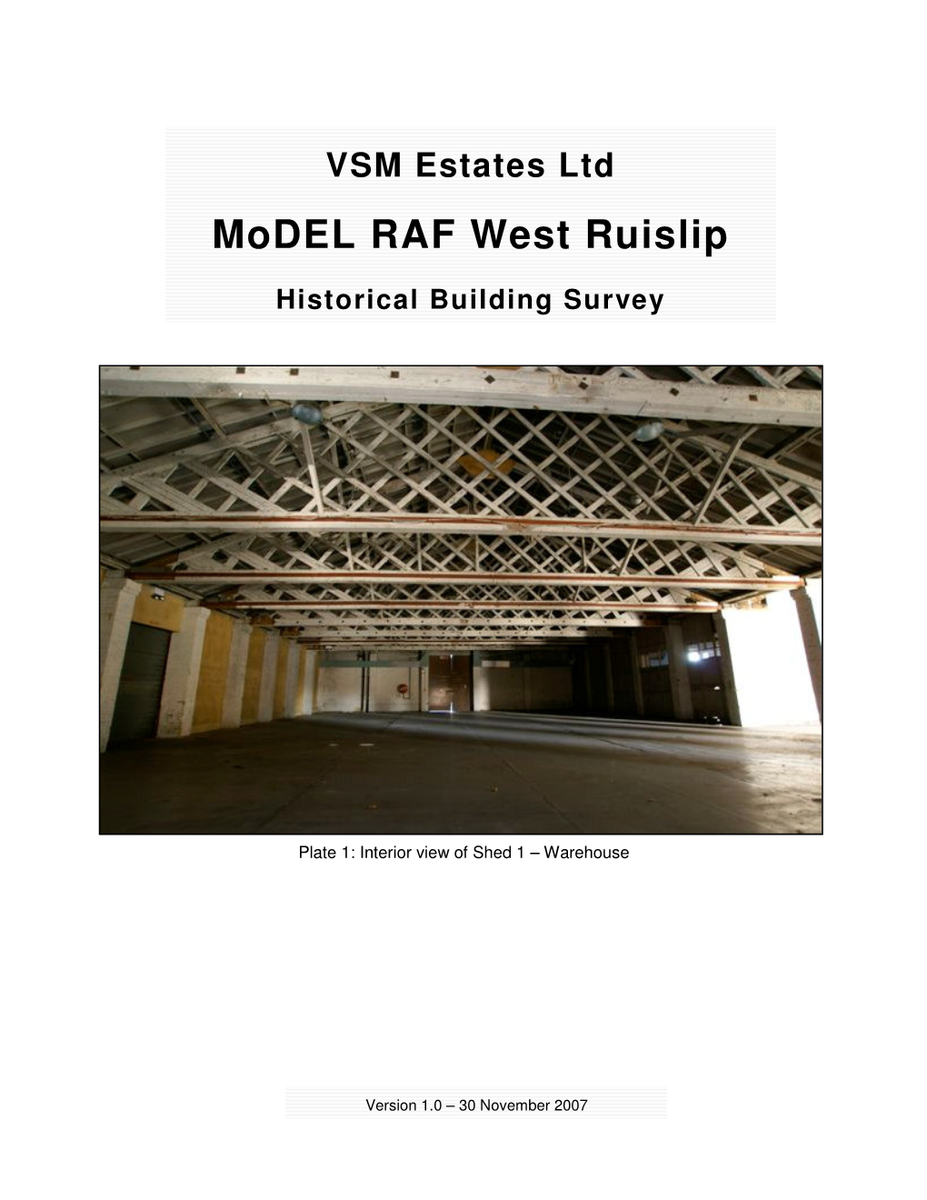 Model RAF West Ruislip