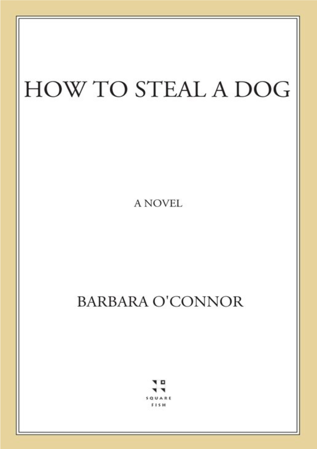 How to Steal a Dog by Georgina Hayes