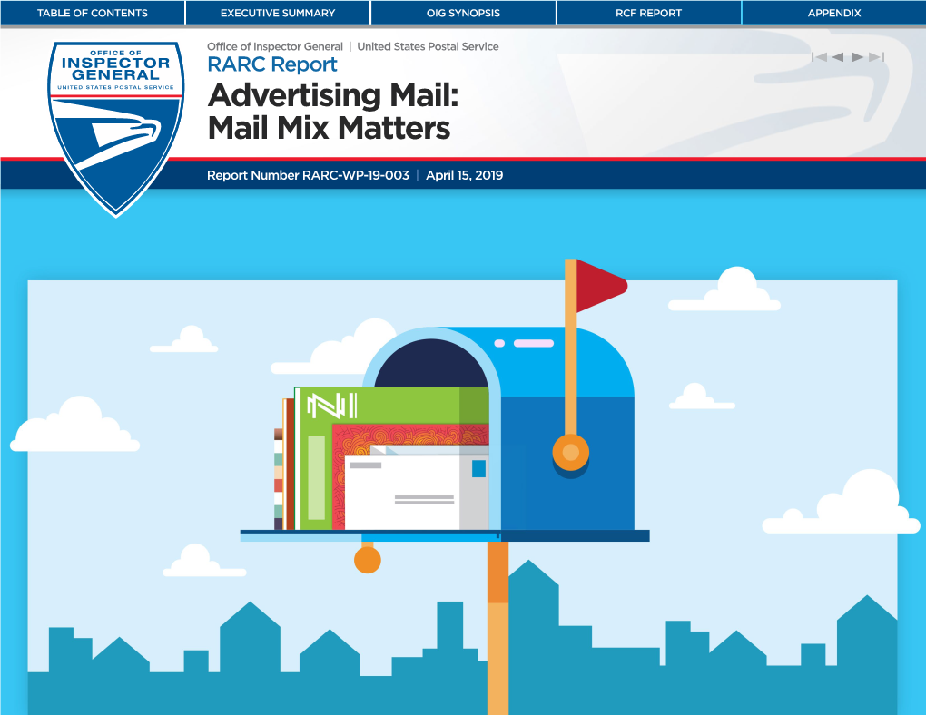 Advertising Mail: Mail Mix Matters