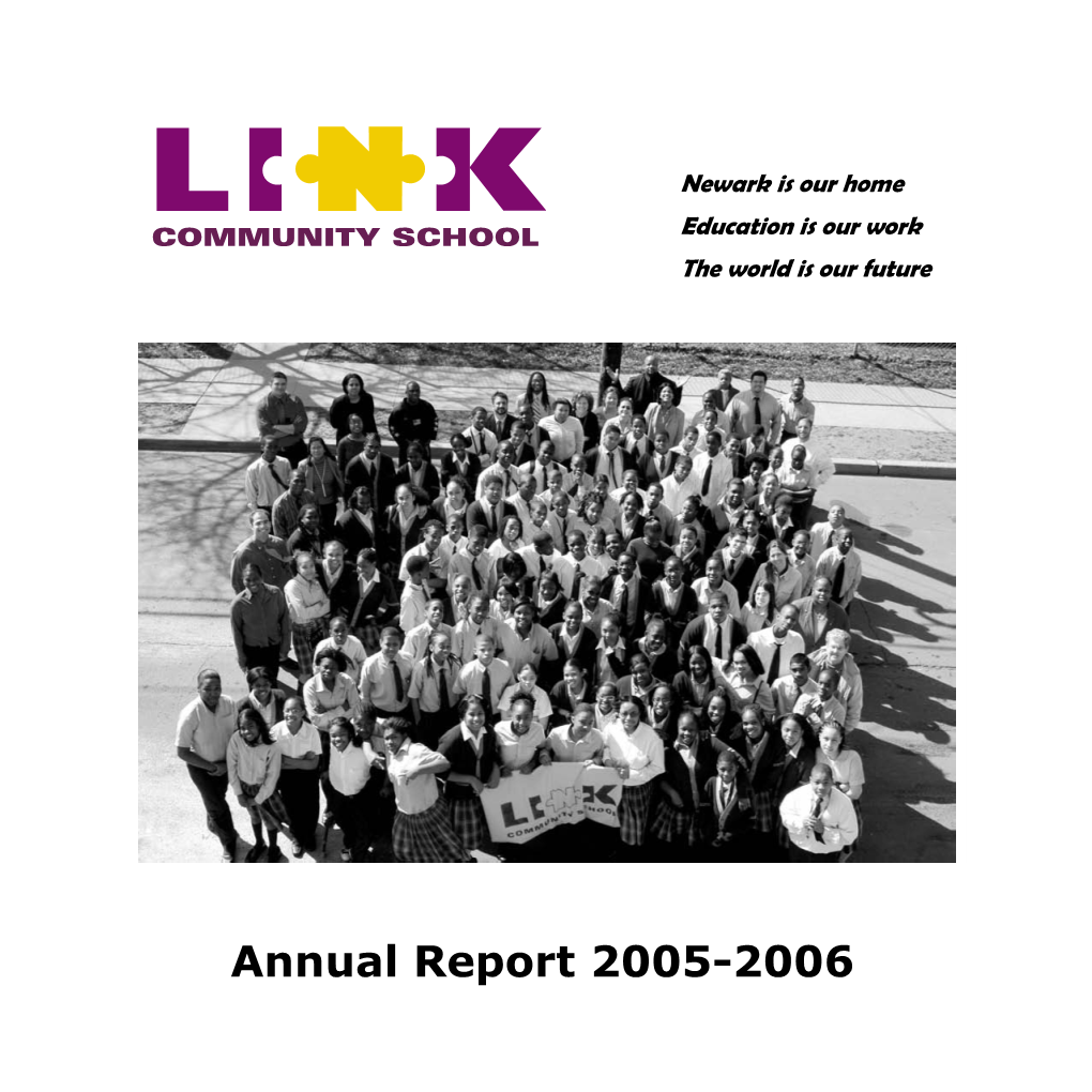 Annual Report 2005-2006 Link Community School Board of Trustees, 2005-2006