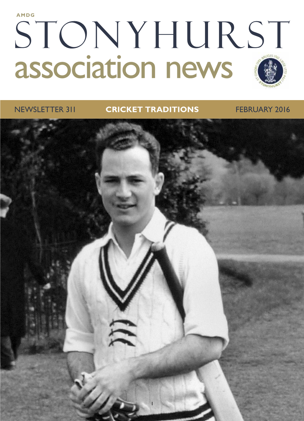 Newsletter 311 CRICKET TRADITIONS February 2016