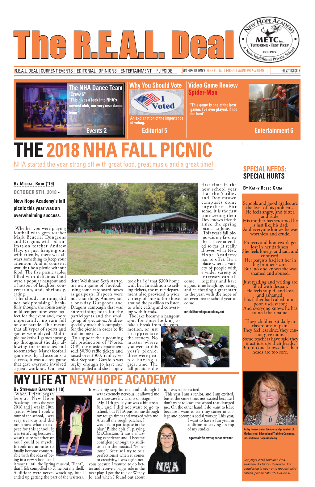 The 2018 Nha Fall Picnic