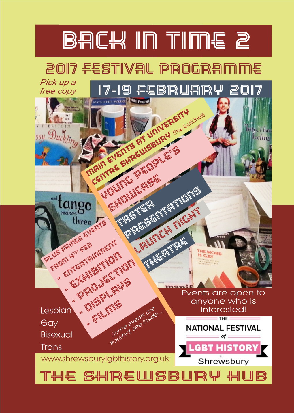 Back in Time 2 2017 Festival Programme 17-19 February 2017