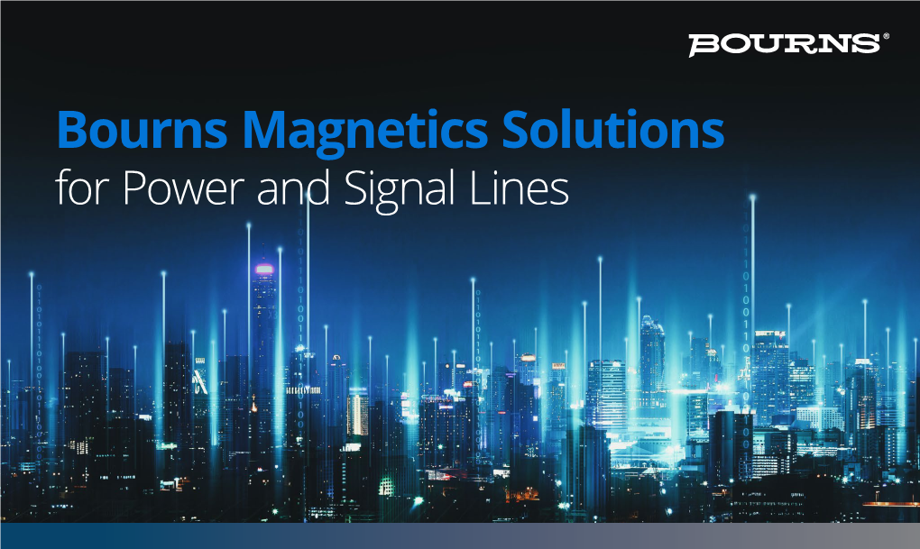 Bourns Magnetics Solutions