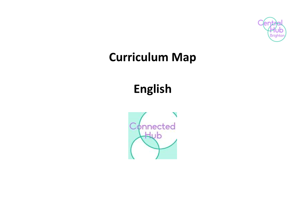 Curriculum Map English