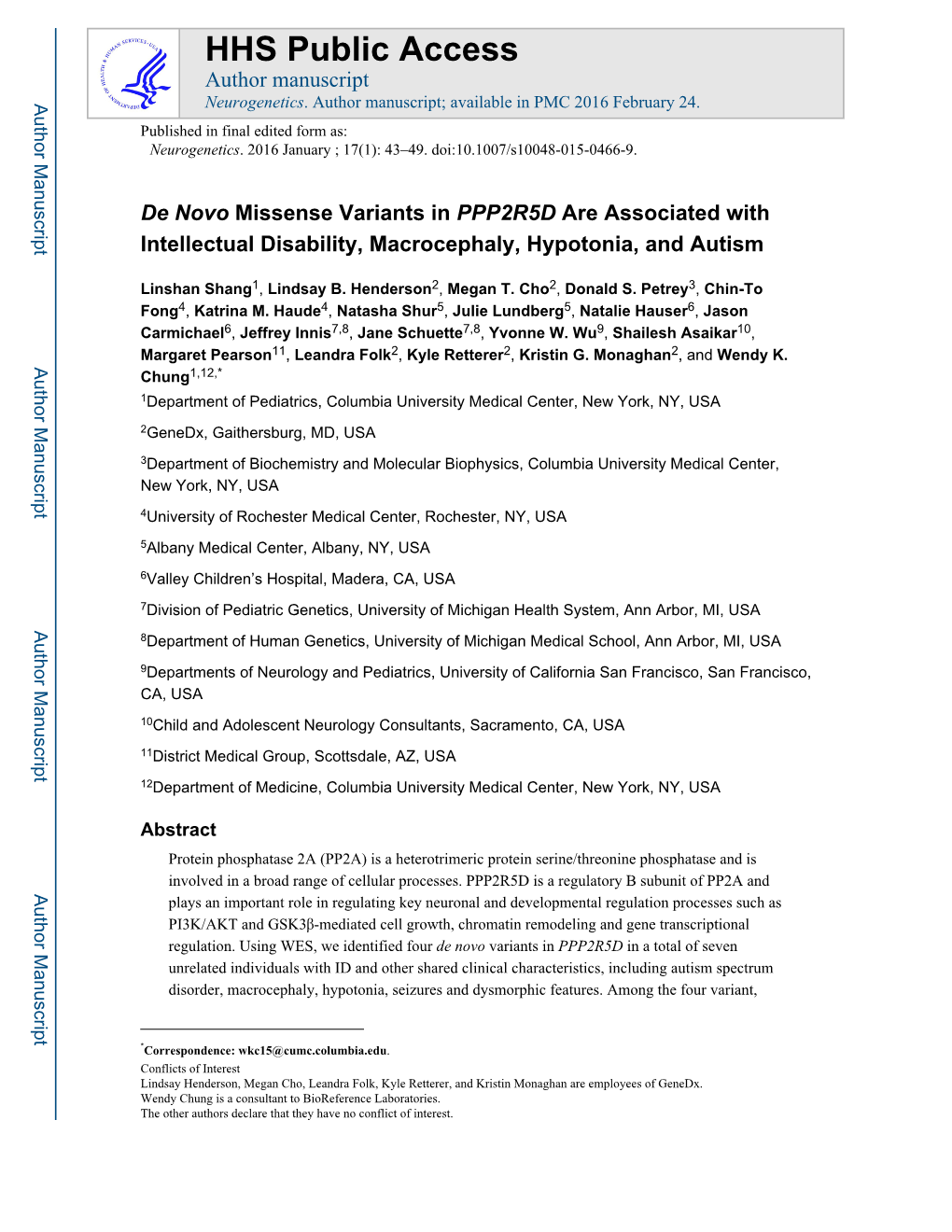 HHS Public Access Author Manuscript