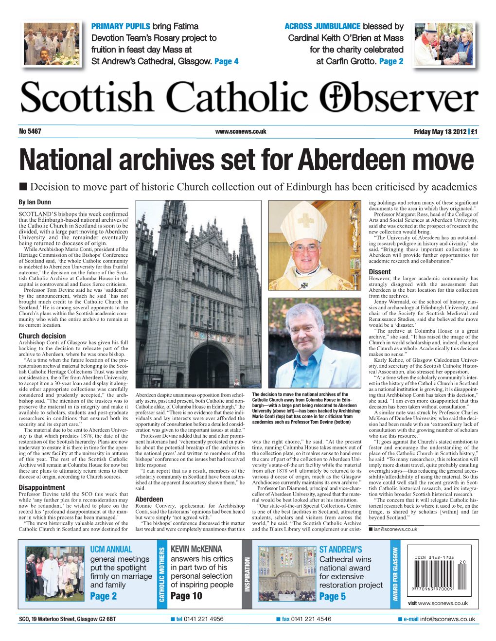 National Archives Set for Aberdeen Move