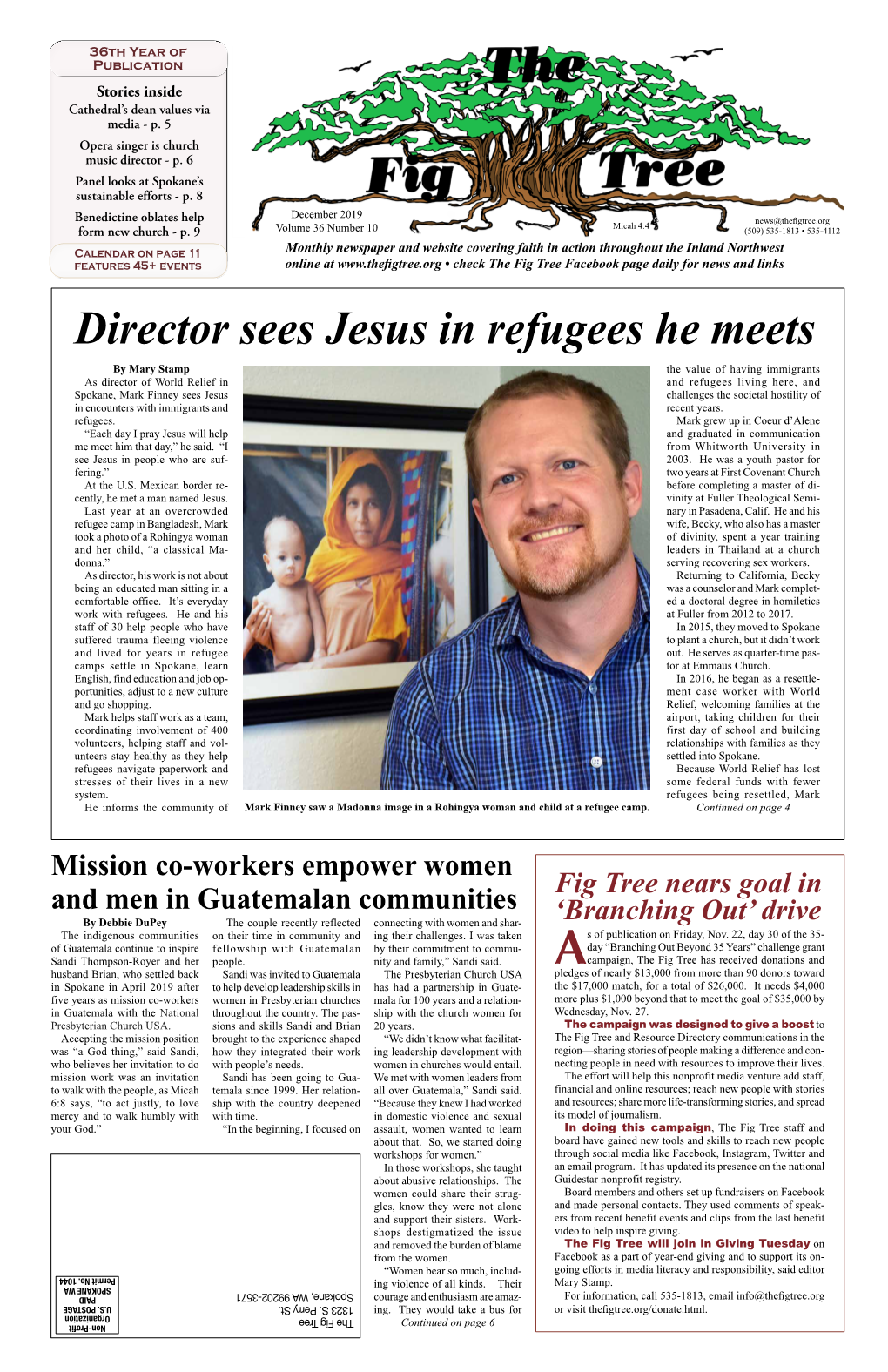 Director Sees Jesus in Refugees He Meets