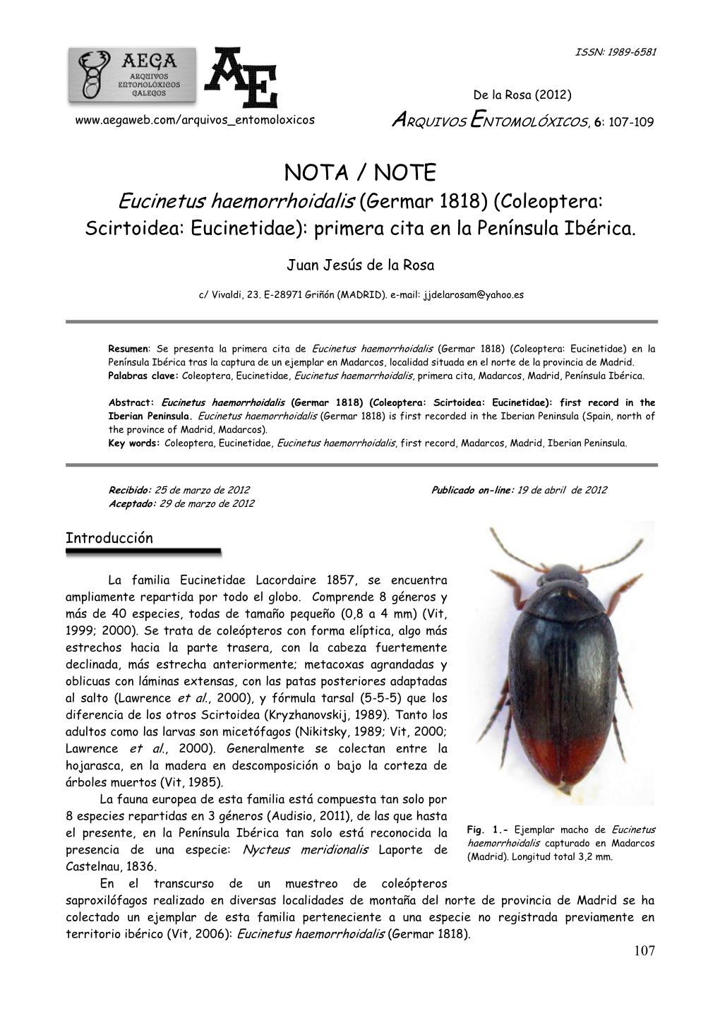 PDF%20Files/EUCINETIDAE.Pdf [Con Acceso El 20 De Marzo De 2012]