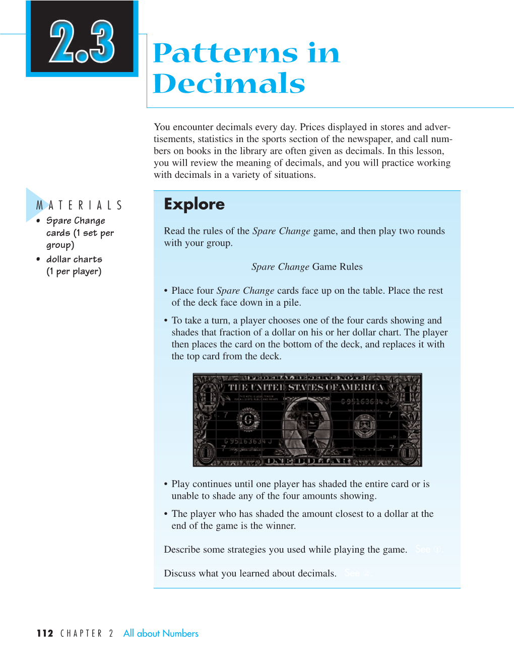 Patterns in Decimals