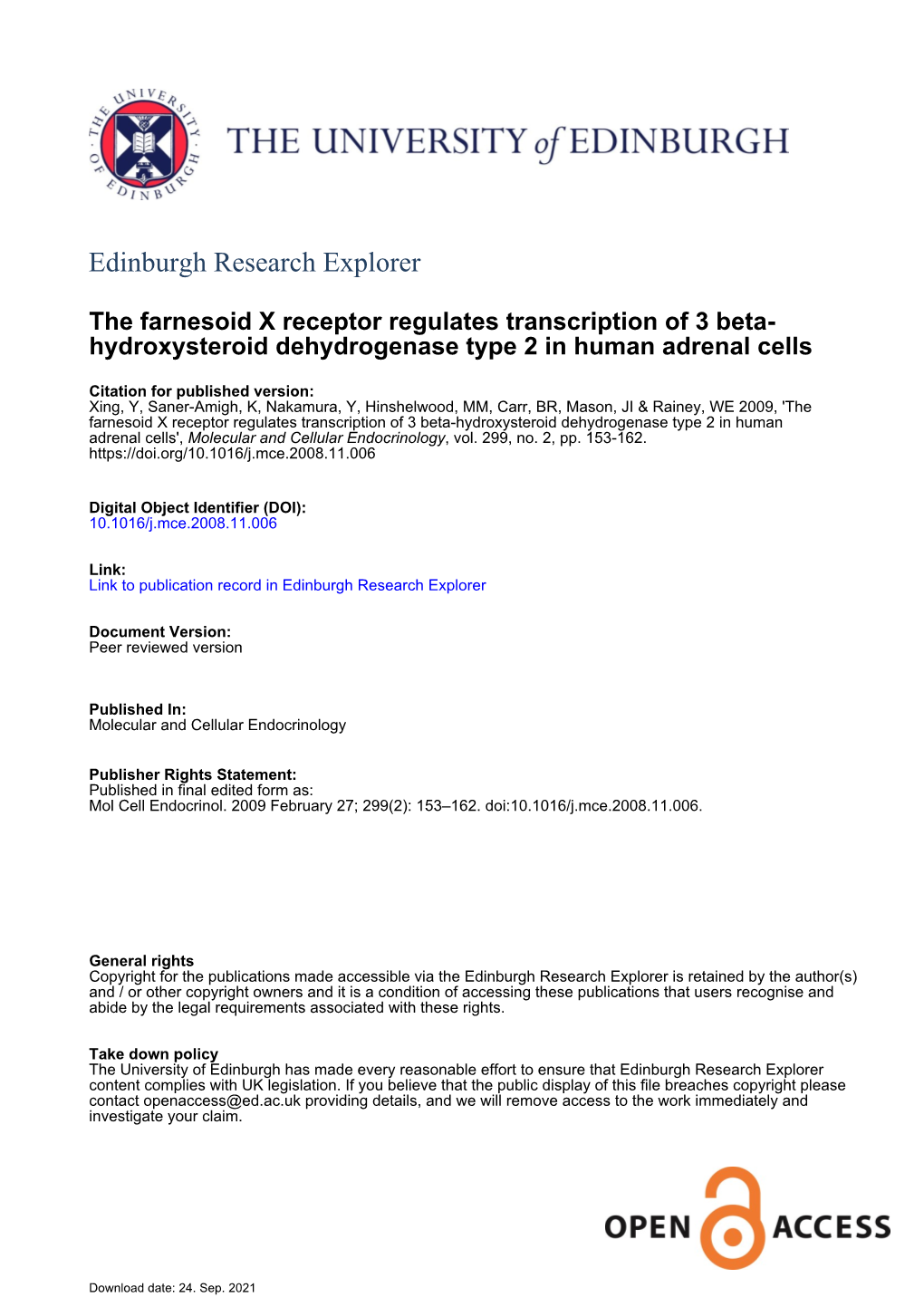 Edinburgh Research Explorer