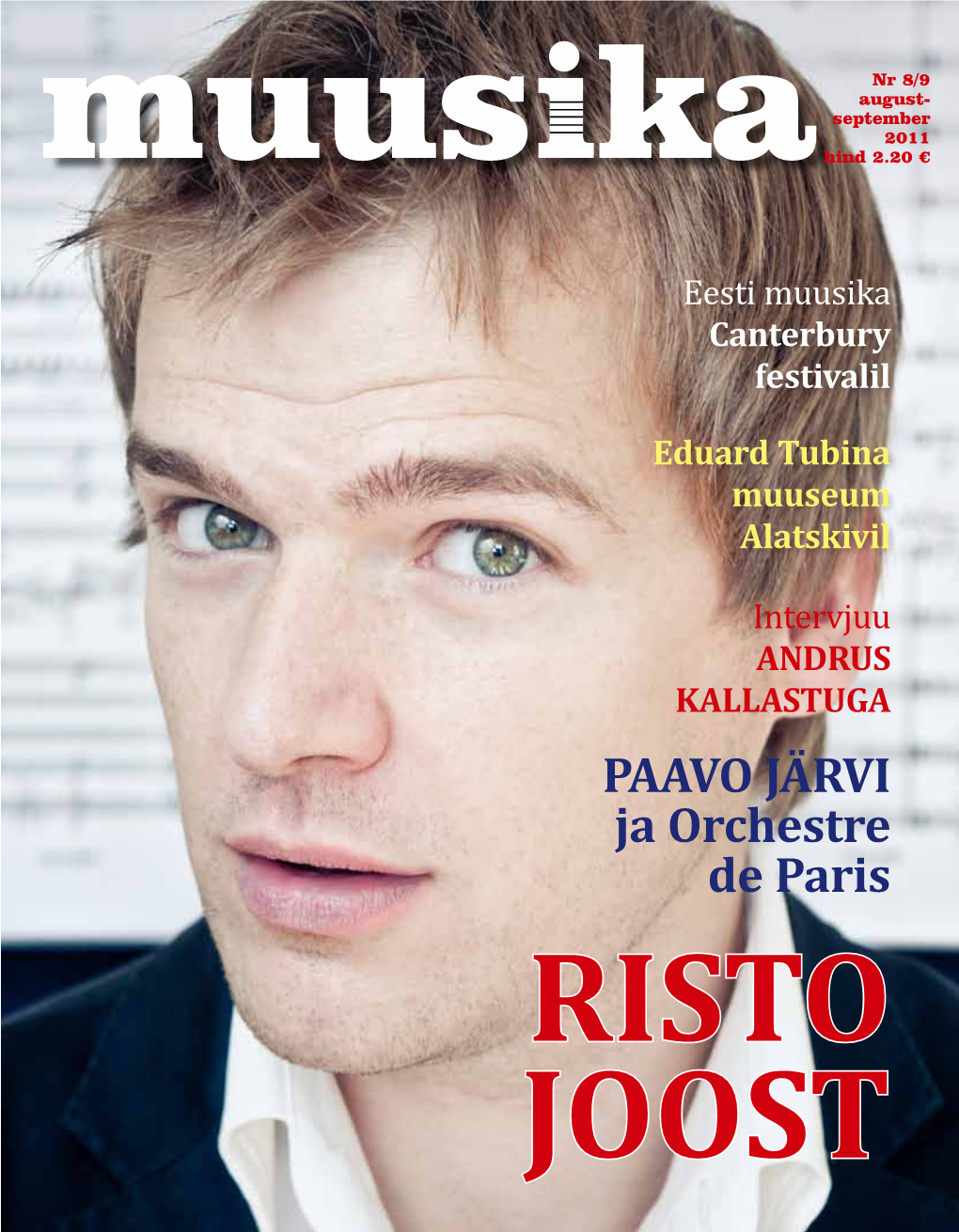 Paavo Järvi Ja Orchestre De Paris Risto Joost Muusika 8-9/2011 59 30