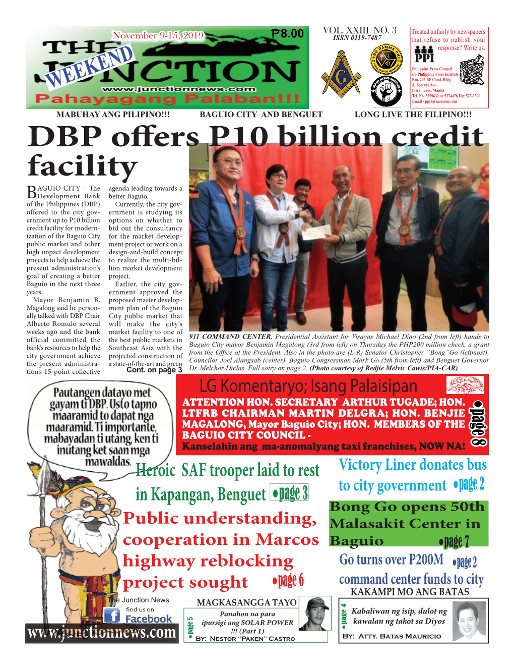 DBP Offers P10 Billion Credit Facility