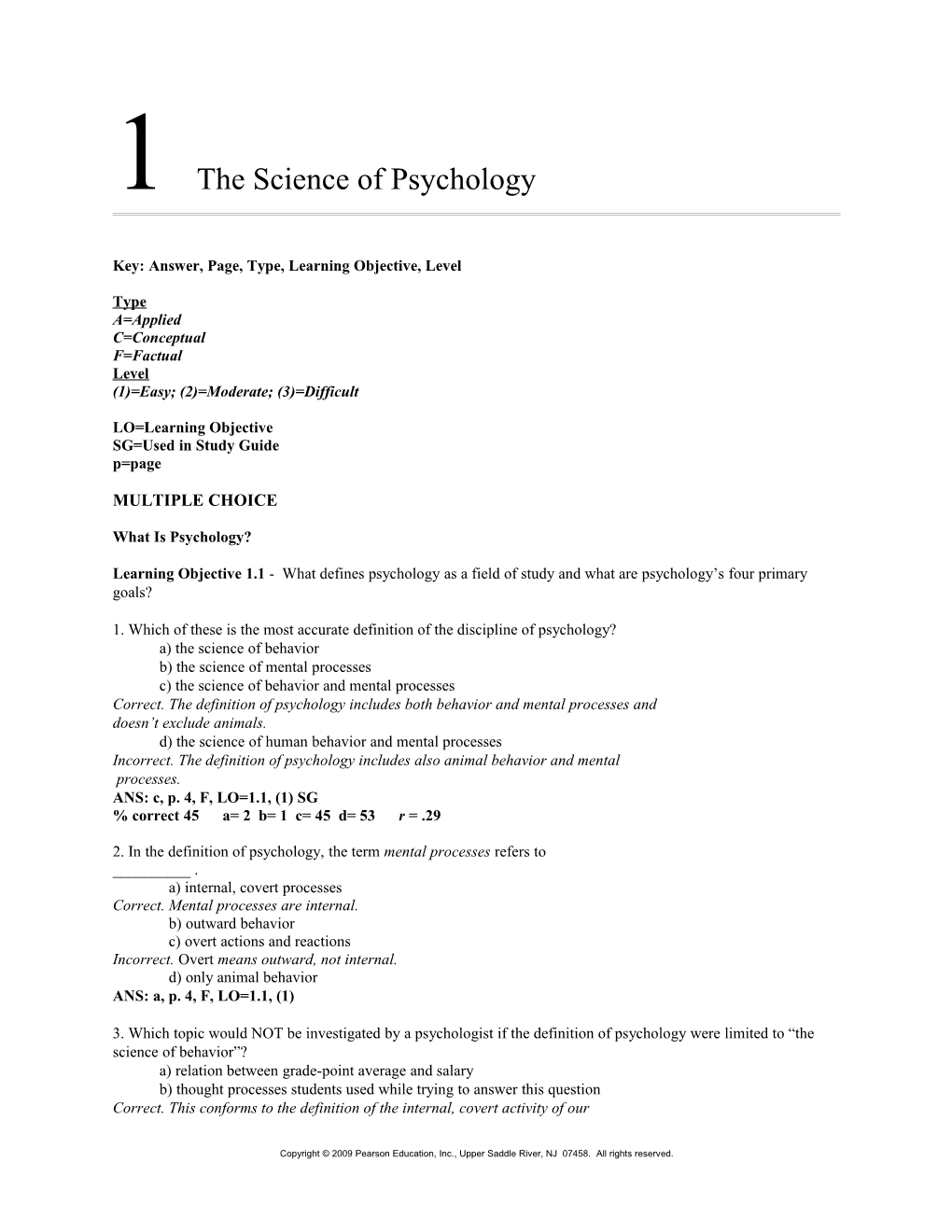 Psychology, by Saundra K s1