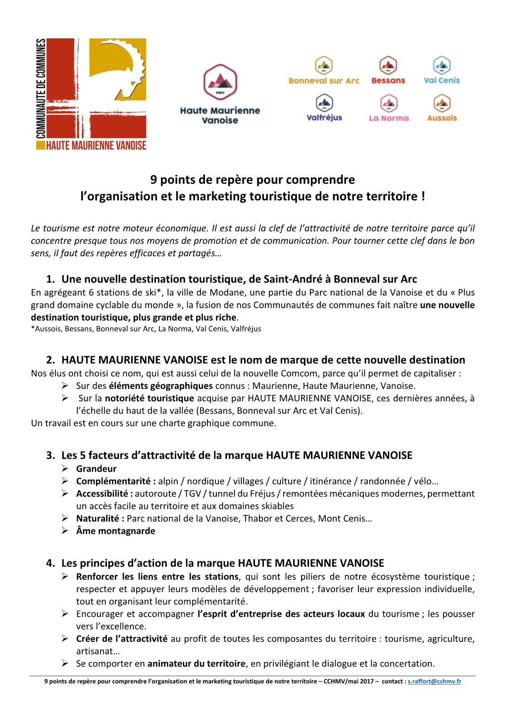 9 Points De Repère Pour Comprendre L'organisation Et Le Marketing Touristique De Notre Territoire