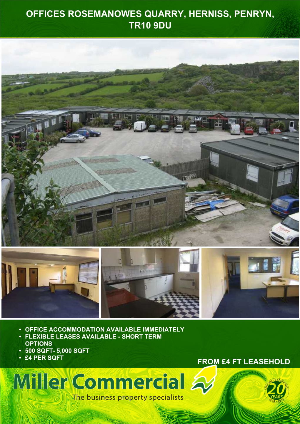 Offices Rosemanowes Quarry, Herniss, Penryn, Tr10 9Du