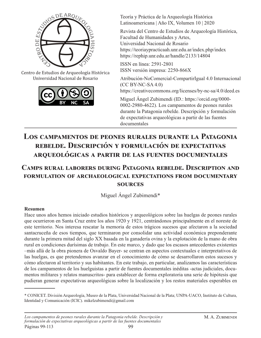 Los Campamentos De Peones Rurales Durante La Patagonia Rebelde