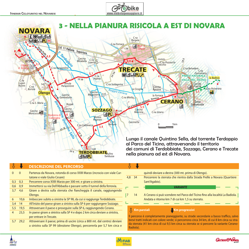 3 - Nella Pianura Risicola a Est Di Novara