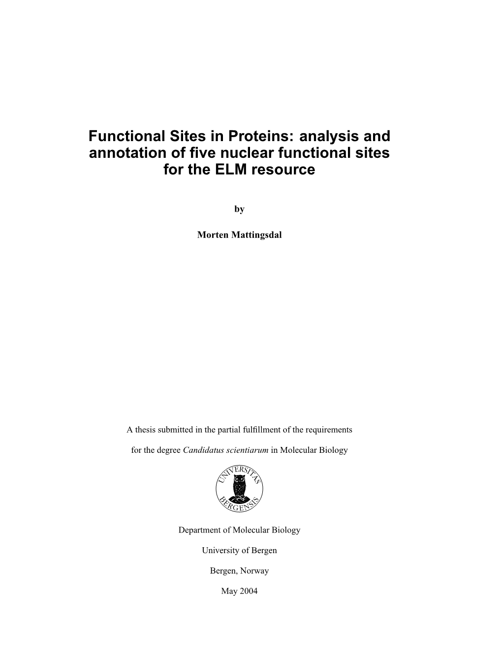 Masterthesis Mattingsdal.Pdf (1.068Mb)