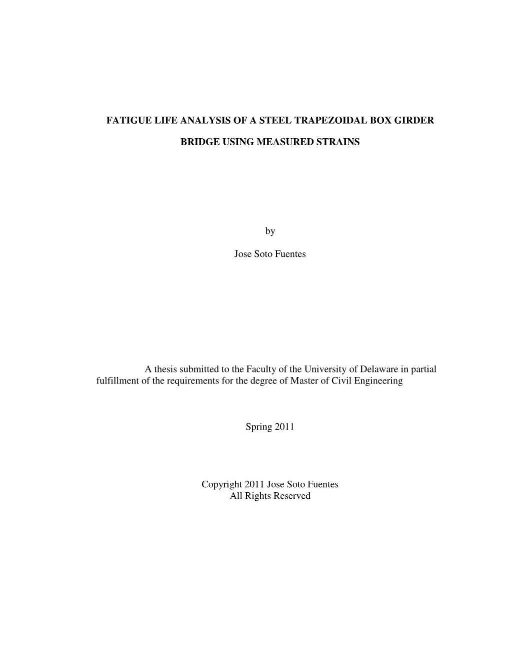 Fatigue Life Analysis of a Steel Trapezoidal Box Girder