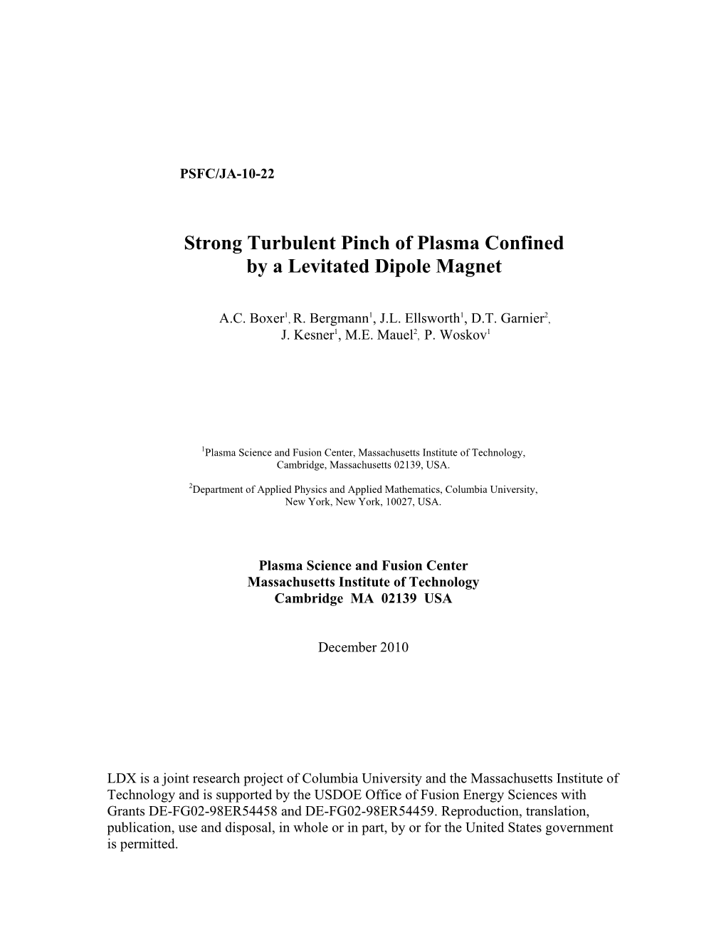 Strong Turbulent Pinch of Plasma Confined by a Levitated Dipole