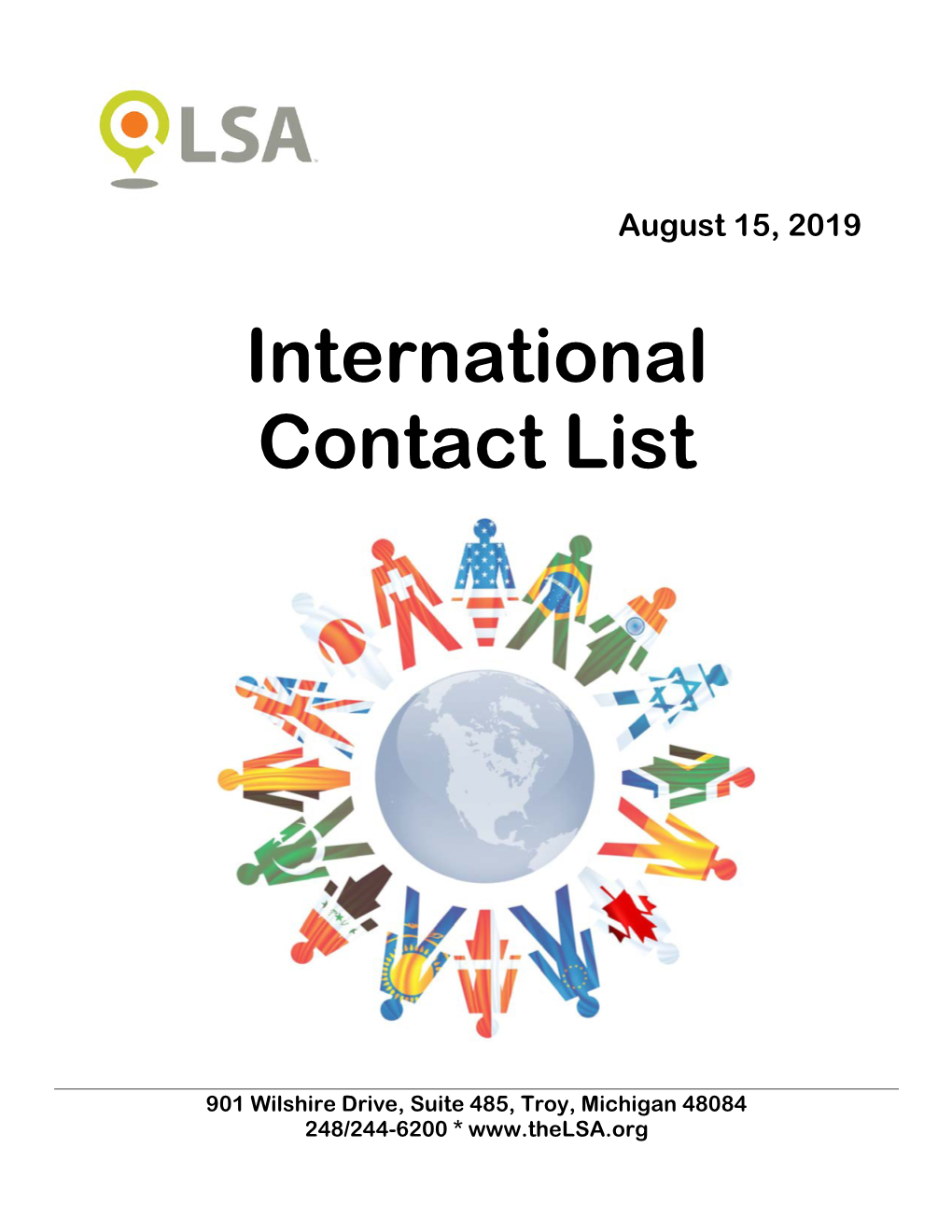 International Contact List