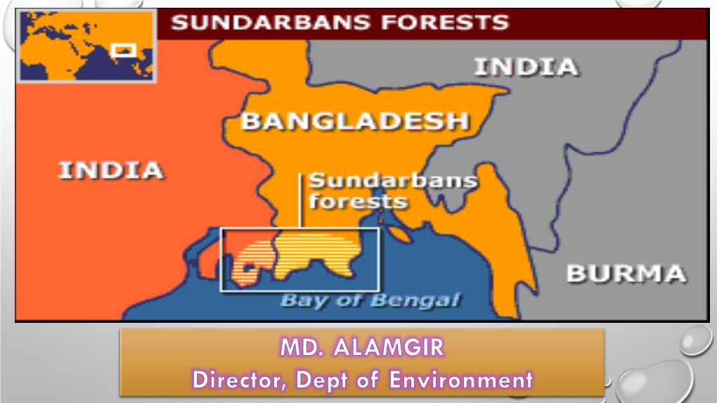 PESF 2017 Oil Spillage in Sundarban: a Serious Wakeup Call