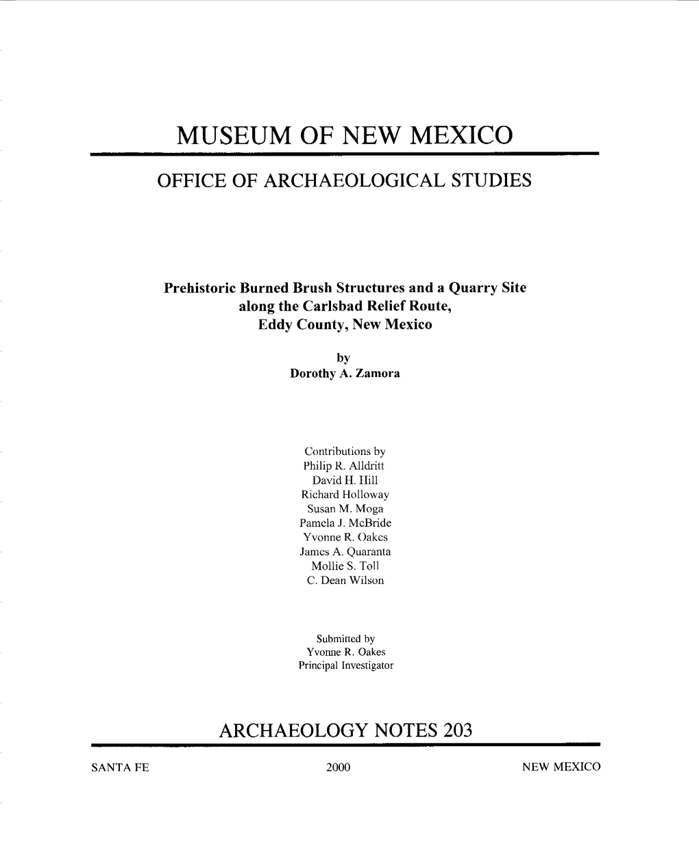 Museum of New Mexico