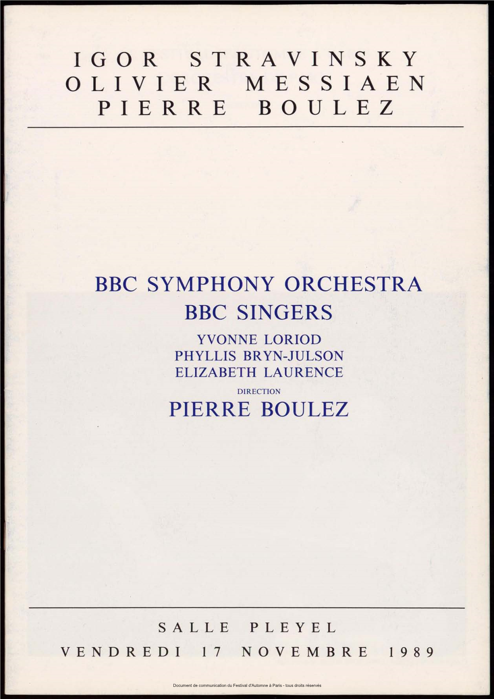 Pierre Boulez