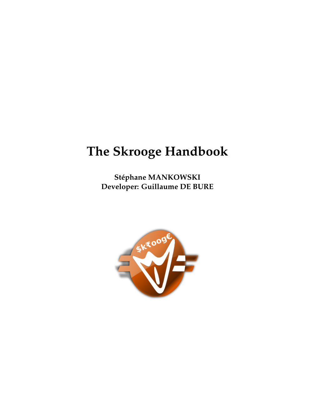 The Skrooge Handbook