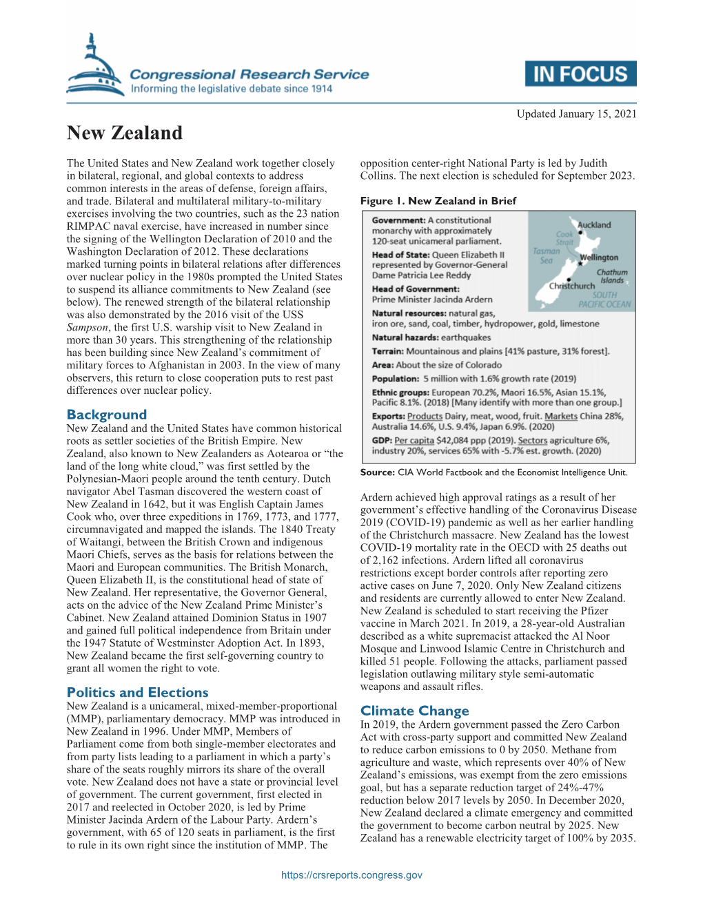 New Zealand: in Focus