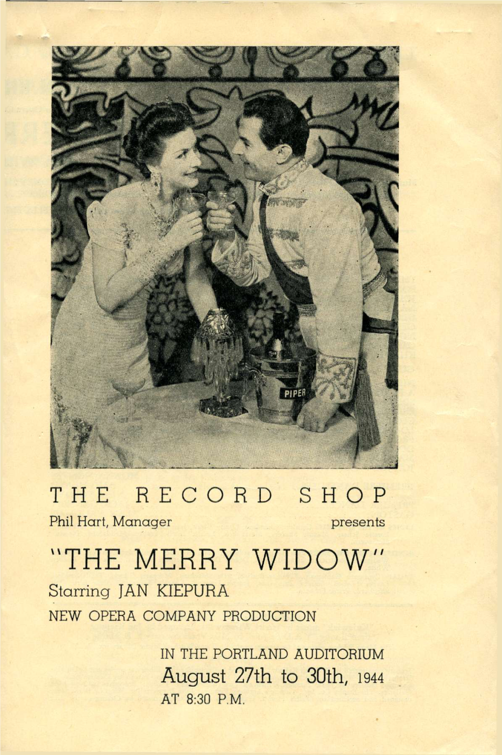 'THE MERRY WIDOW