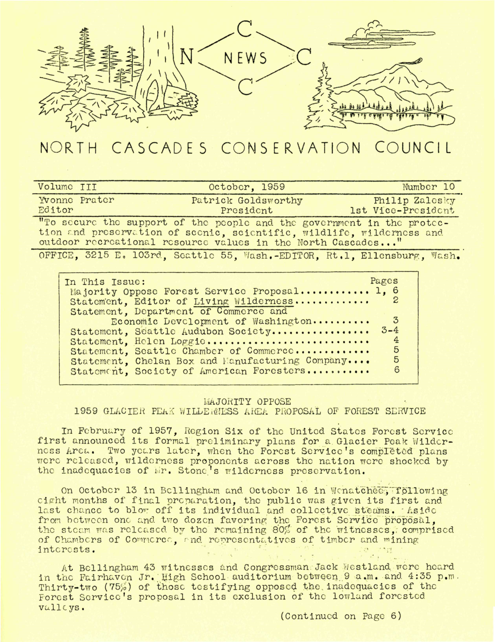 North Cascades Conservation Council