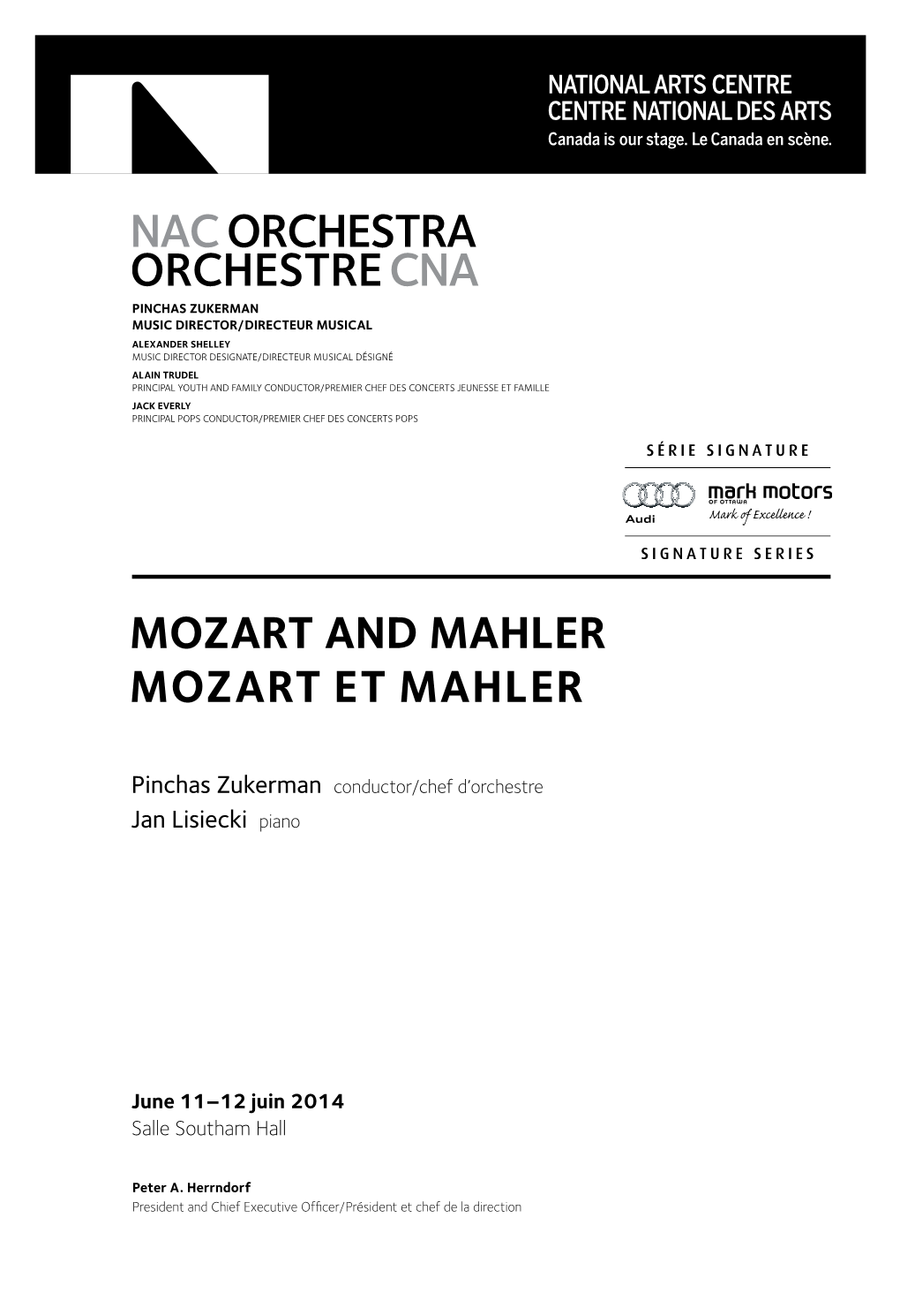 Mozart and Mahler Mozart Et Mahler