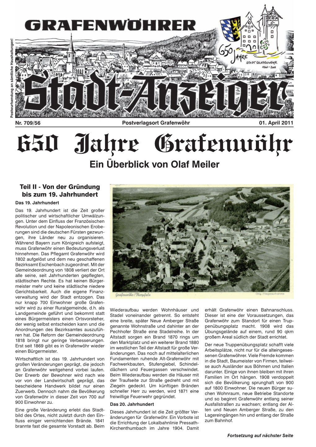 650 Jahre Grafenwöhr Ein Überblick Von Olaf Meiler