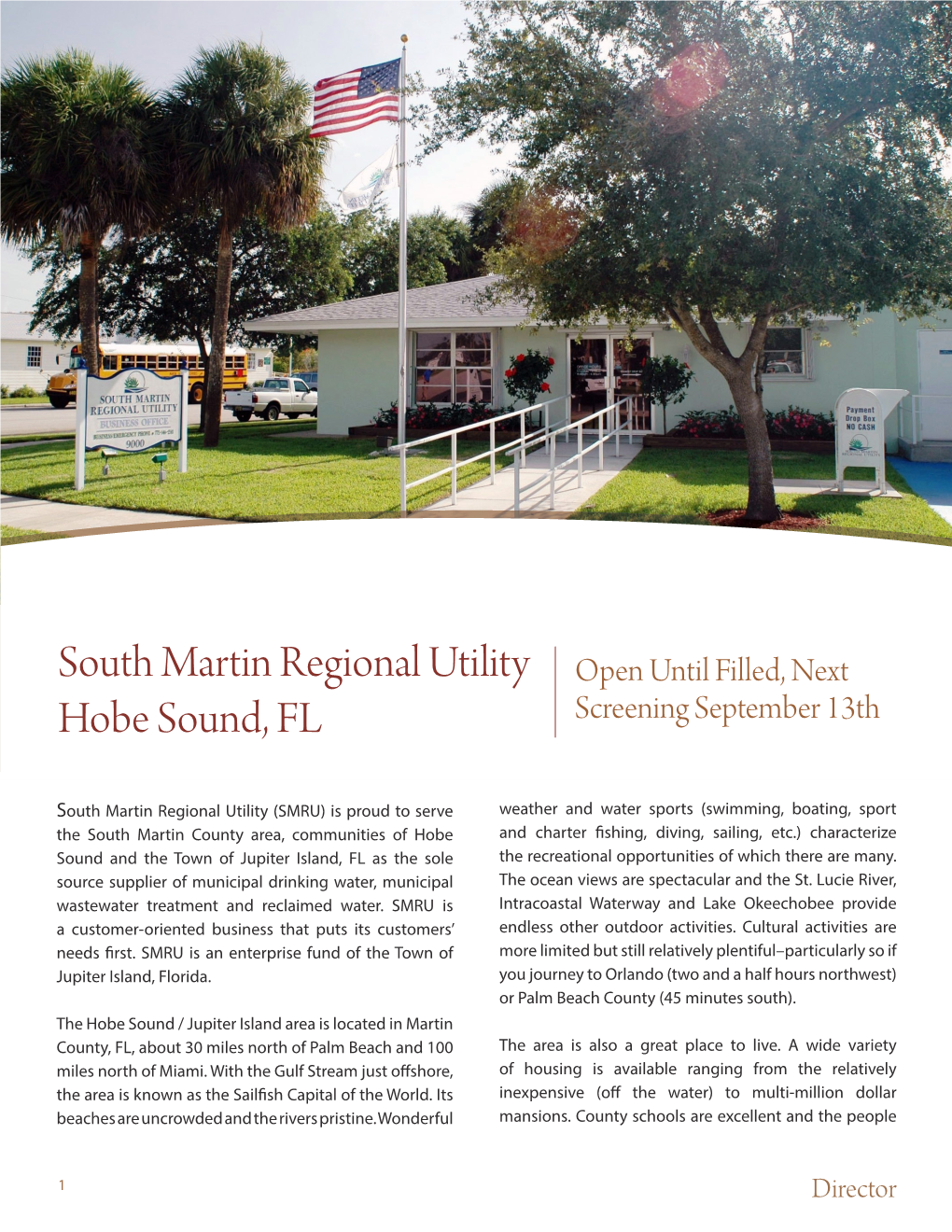 South Martin Regional Utility Hobe Sound, FL