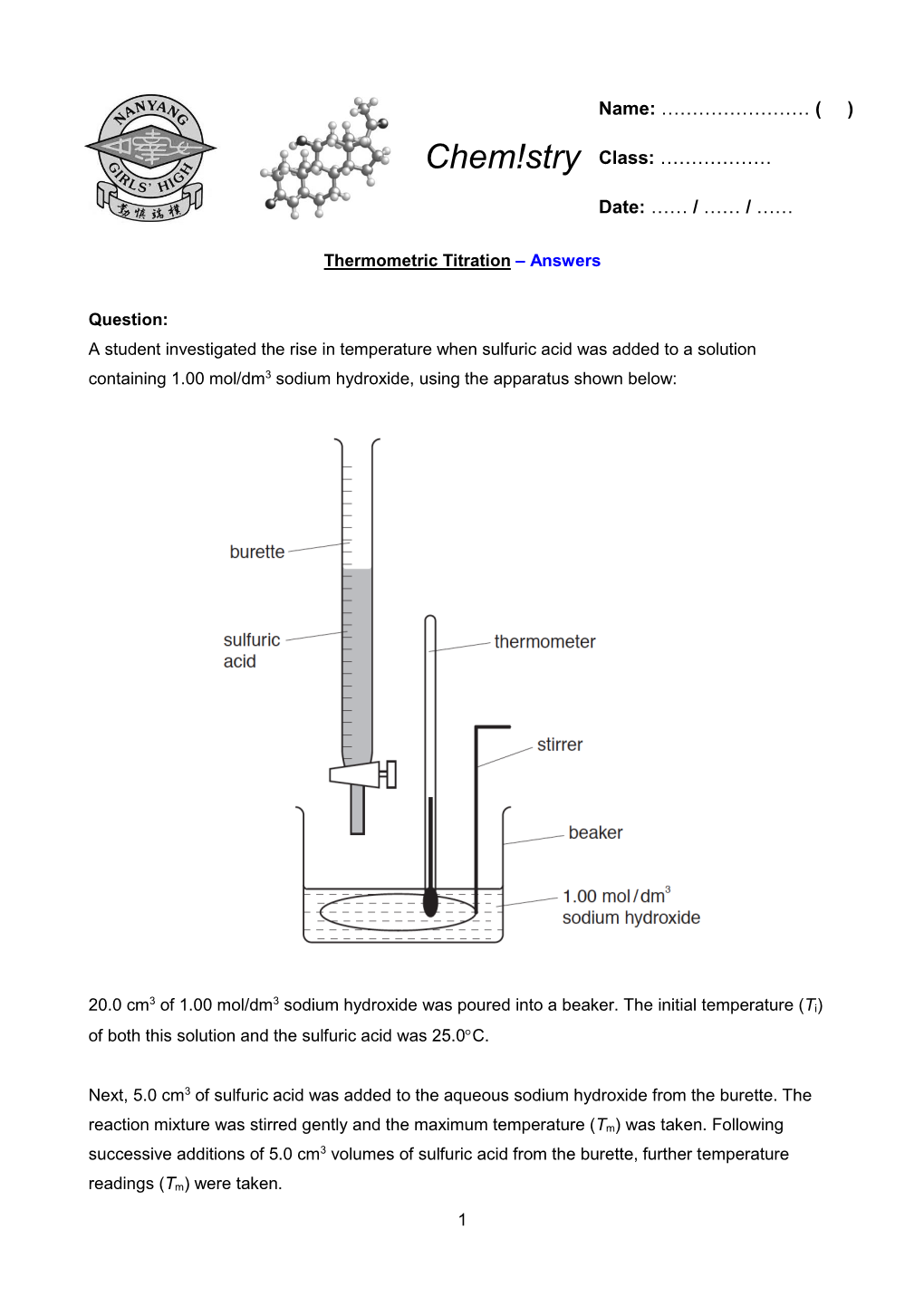 Thermometric Titration Ans.Pdf