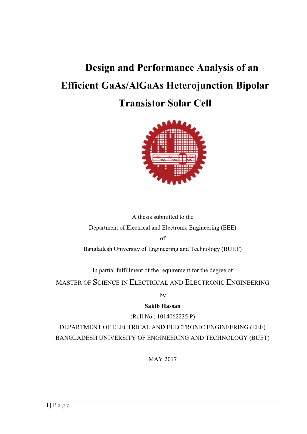 Thesis Dissertation