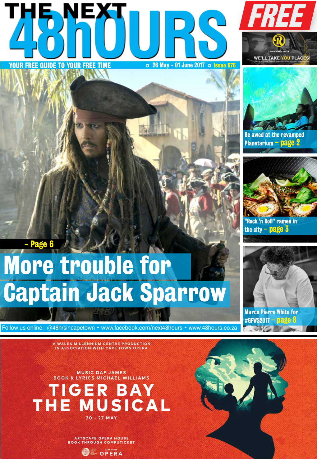 Trouble for Captain Jack Sparrow