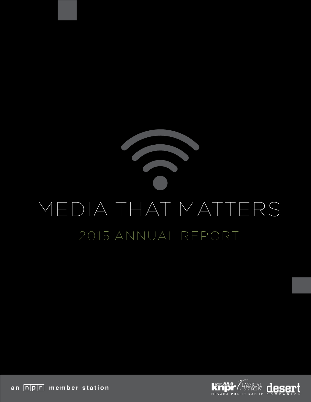 Media That Matters 2015 Annual Report