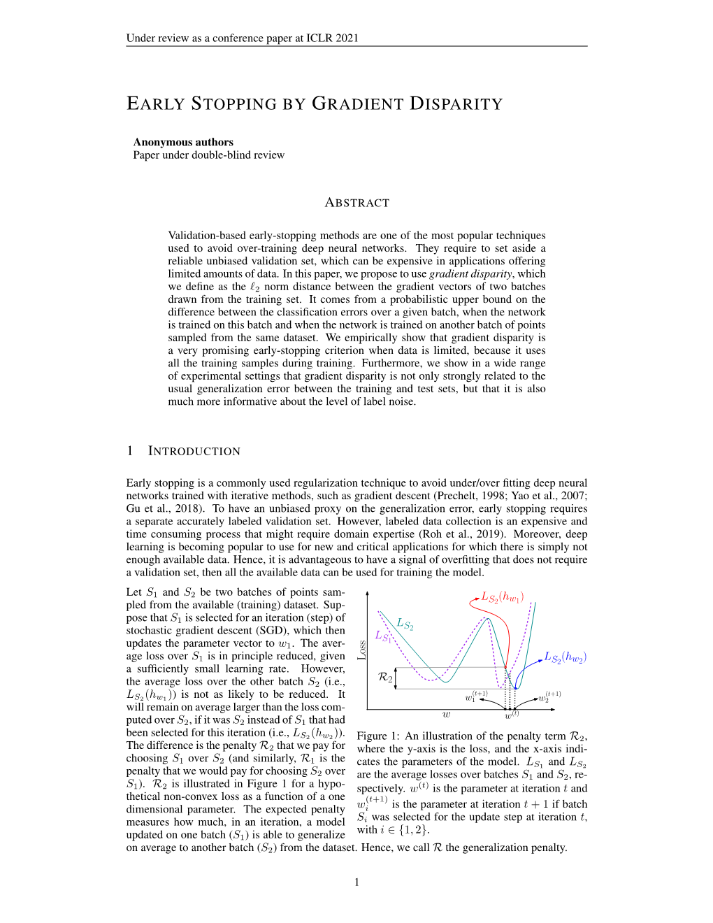 Early Stopping by Gradient Disparity