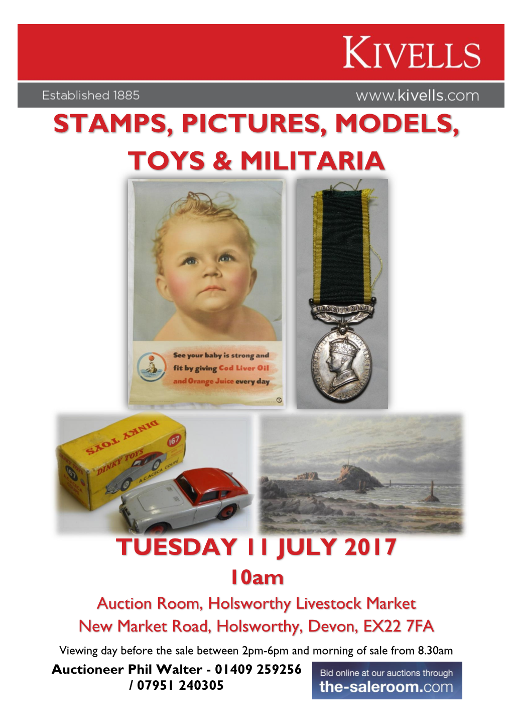 Stamps, Pictures, Models, Toys & Militaria