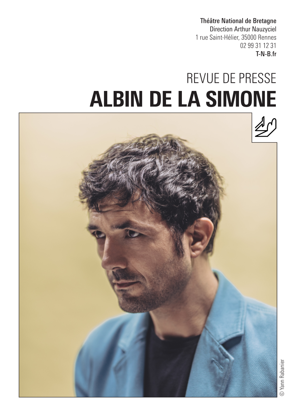 ALBIN DE LA SIMONE © Yann Rabanier © Yann �� ŸŸŸ  ŸŸ !