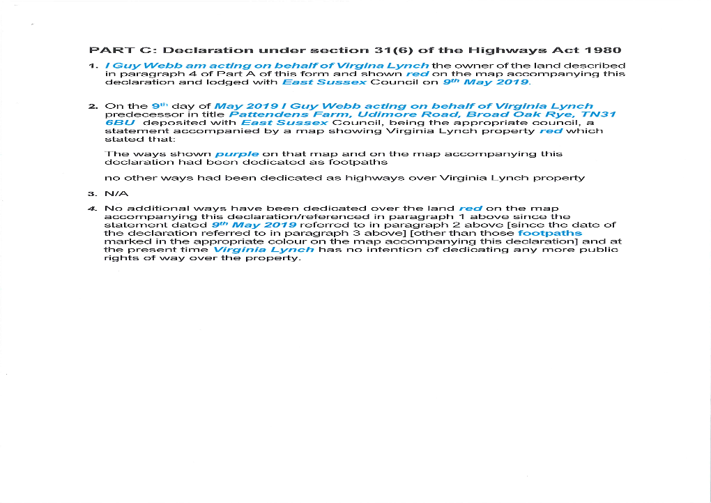 Schedule 2 Form CA17 Regulation 4(3)