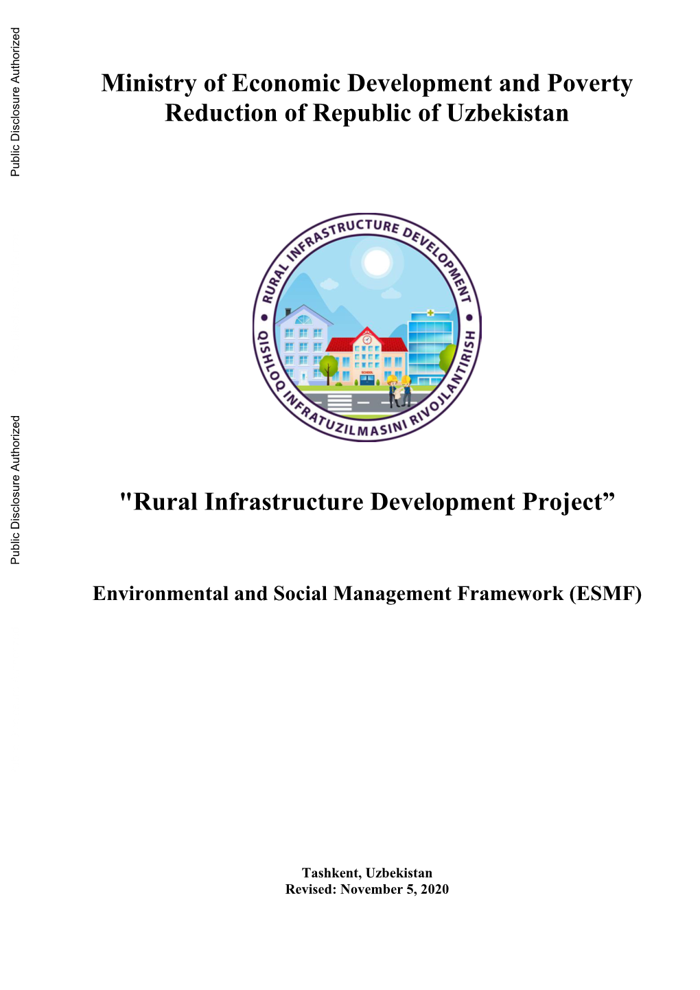 Rural Infrastructure Development Project”