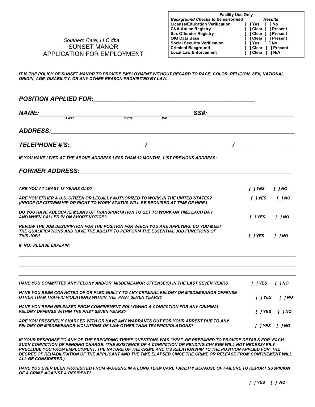 Results Initial Date