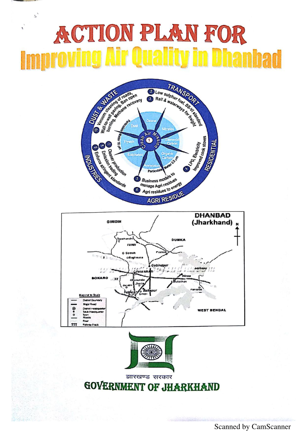 Action Plan for Improving Air Quality in Dhanbad Under NCAP Size